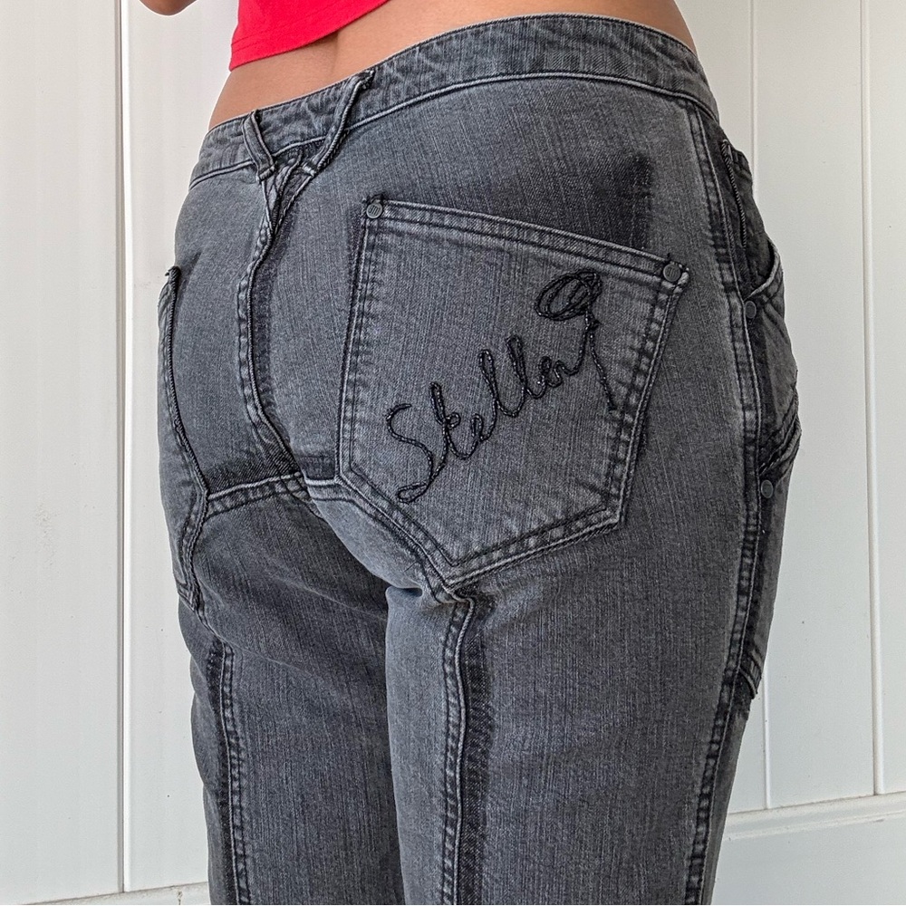 Stella McCartney Charcoal Denim Trousers
